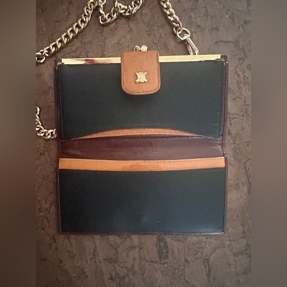 CELINE Long Wallet on a Chain - Monogram - Shoulder Bag - Refinished retrofit! - Picture 7 of 9